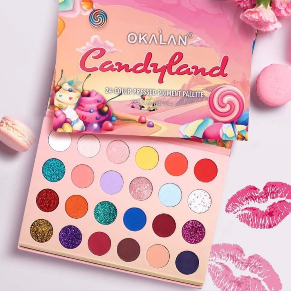 Candy land eyeshadow palette